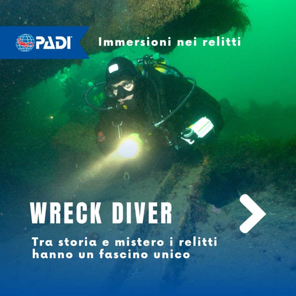 Corsi subacquei di Specialità Padi