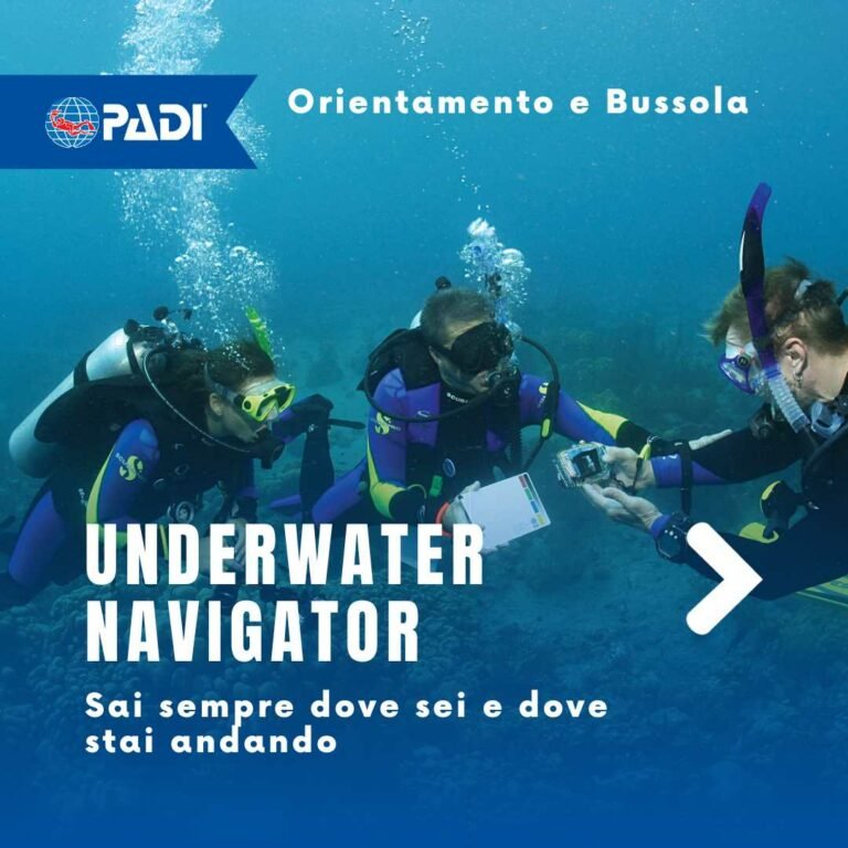 underwater navitor -orientamento subacqueo