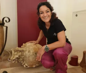 anfora romana trovata nel porto di anzio da eliana pavoni elysub